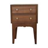 Vintage 2 drawers bedside table