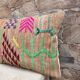 Handmade Moroccan Kilim cushion cover: Bohemian decorative cushion