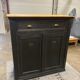 Black patinated parisian buffet