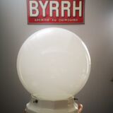 Plafonnier globe opaline