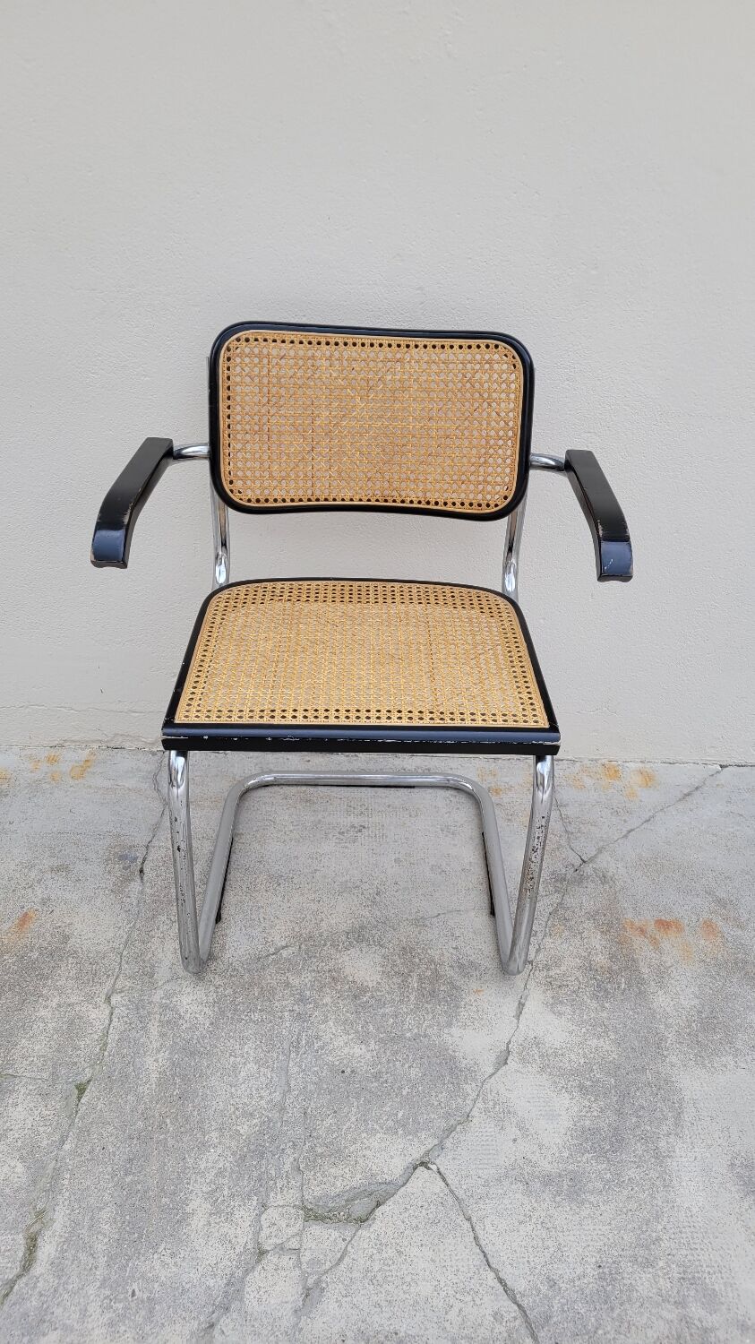 Armchair by Marcel Breuer model b64 italy