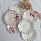Vintage soup plates