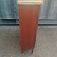 Bibus antique Louis XVI style bookcase with marble top
