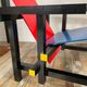 “Red and blue” lounge chair in the style of Gerrit Rietveld