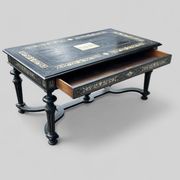Large Italian center table or desk attributed to Ferdinand