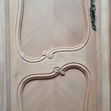 3 door wardrobe in natural wood