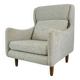 FS116 armchair called Dachshund design Michel Mortier edition Steiner vintage