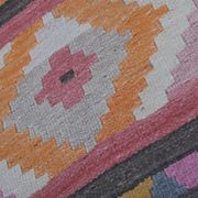 Tapis vintage turc de Oushak, tissé à la main 78x274 cm