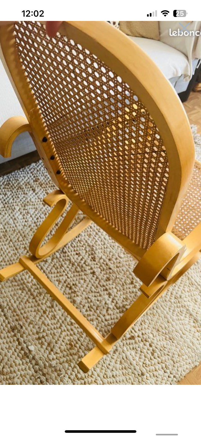 Rocking-chair cannage