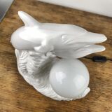 Dolphin table lamp