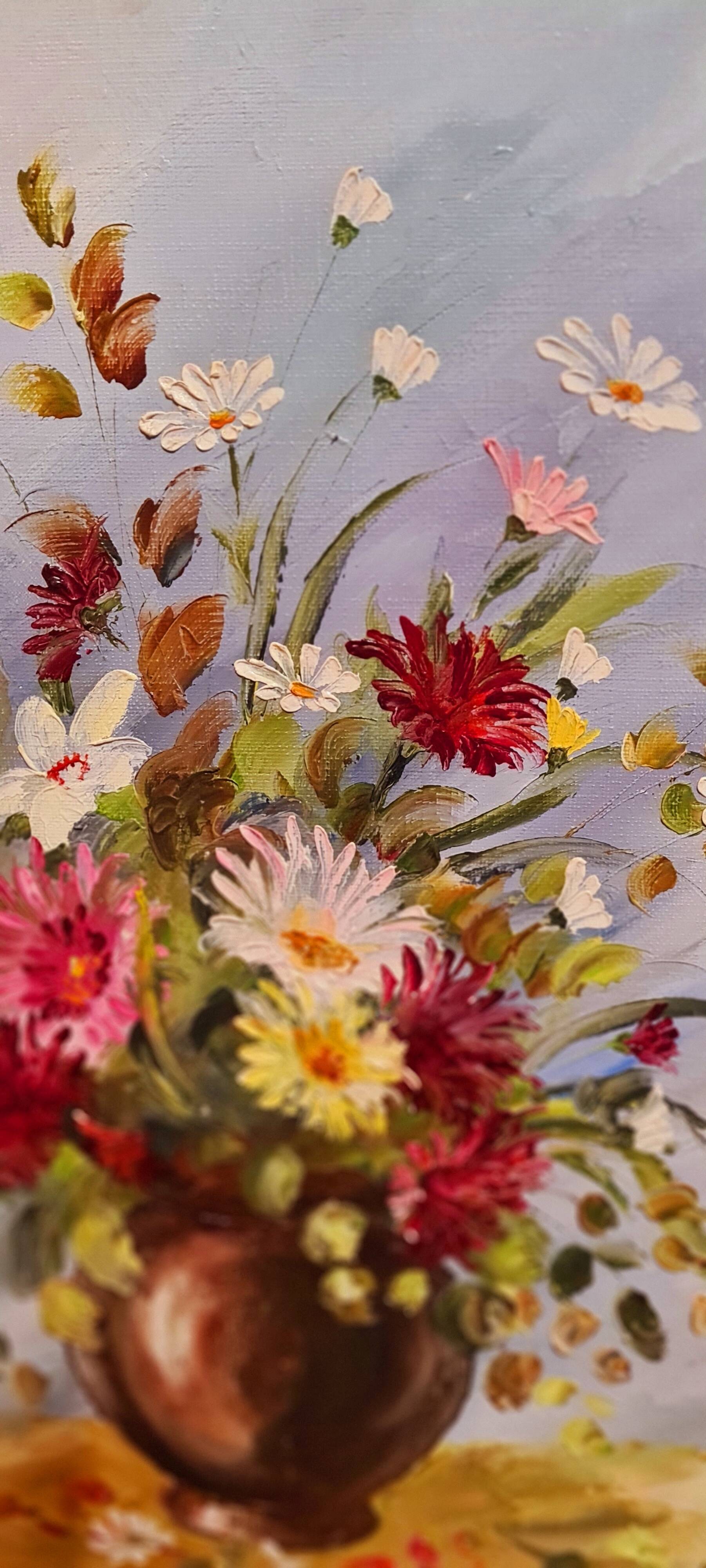 Large Oil on canvas Renaud Gouiran