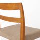 2 of 8 Garmi Dining Chairs by Nils Jonsson for Troeds, 1960s Swedish Teak