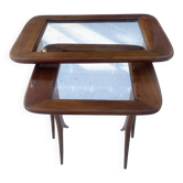 2 Raphael Raffel nesting tables - 1960s