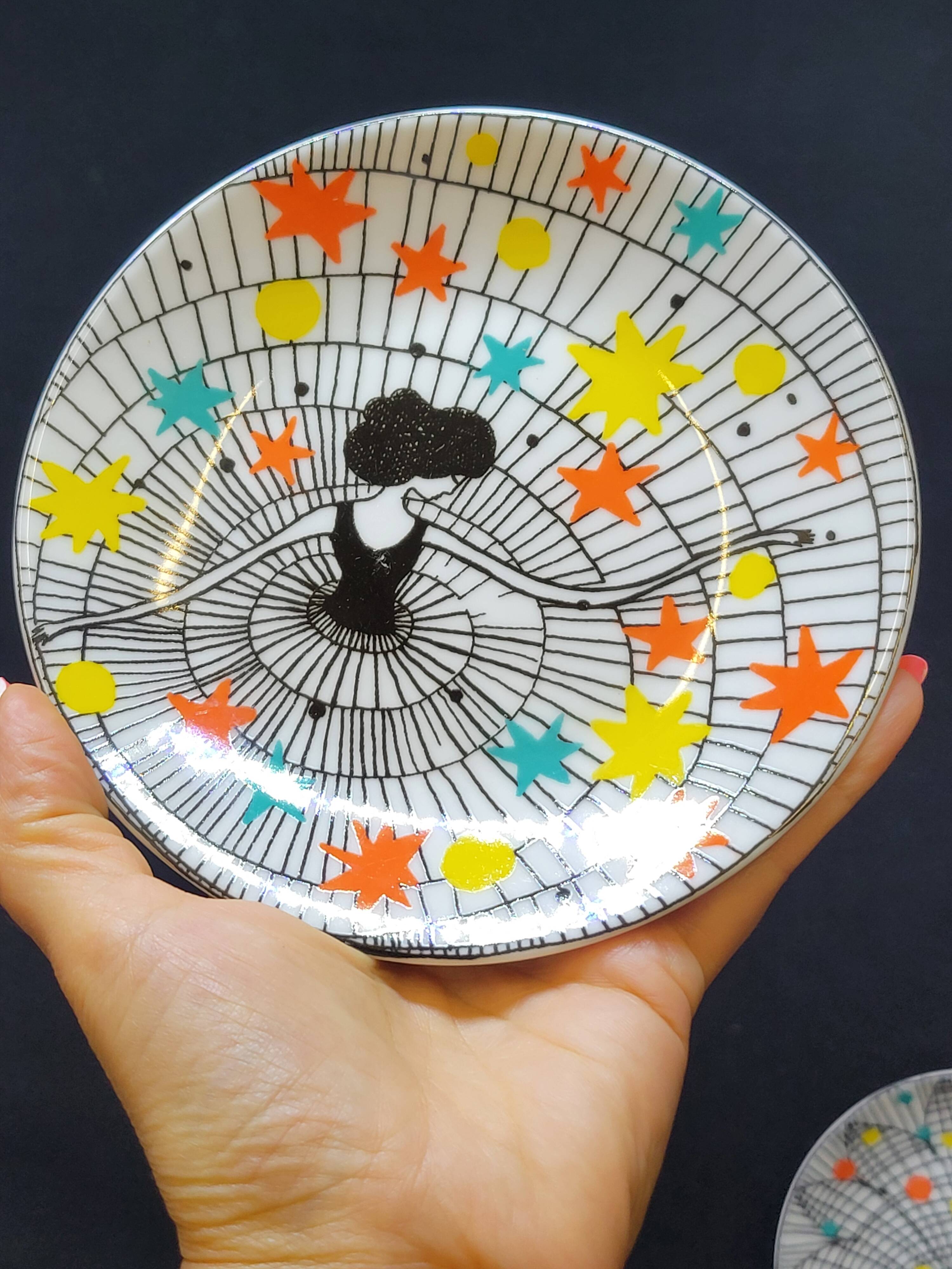 2 Petites Assiettes Fragonard Danseuses