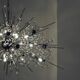 Chandelier "Metropolitan" Met Starburst by Grand J. & L. Lobmeyr, an extremely rare piece.