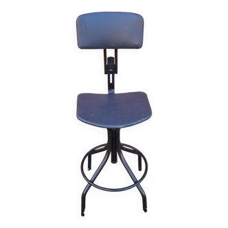 Adjustable architect vintage chair 50s