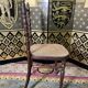 Suite de 6 chaises bistrot en cannage Fischel