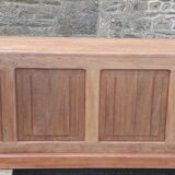 Exotic wood counter desk