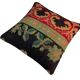 Vintage turkish kilim cushion cover , 40 x 40 cm
