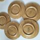 Ensemble 5 tasses et 5 soucoupes  Longchamp France style Japandi