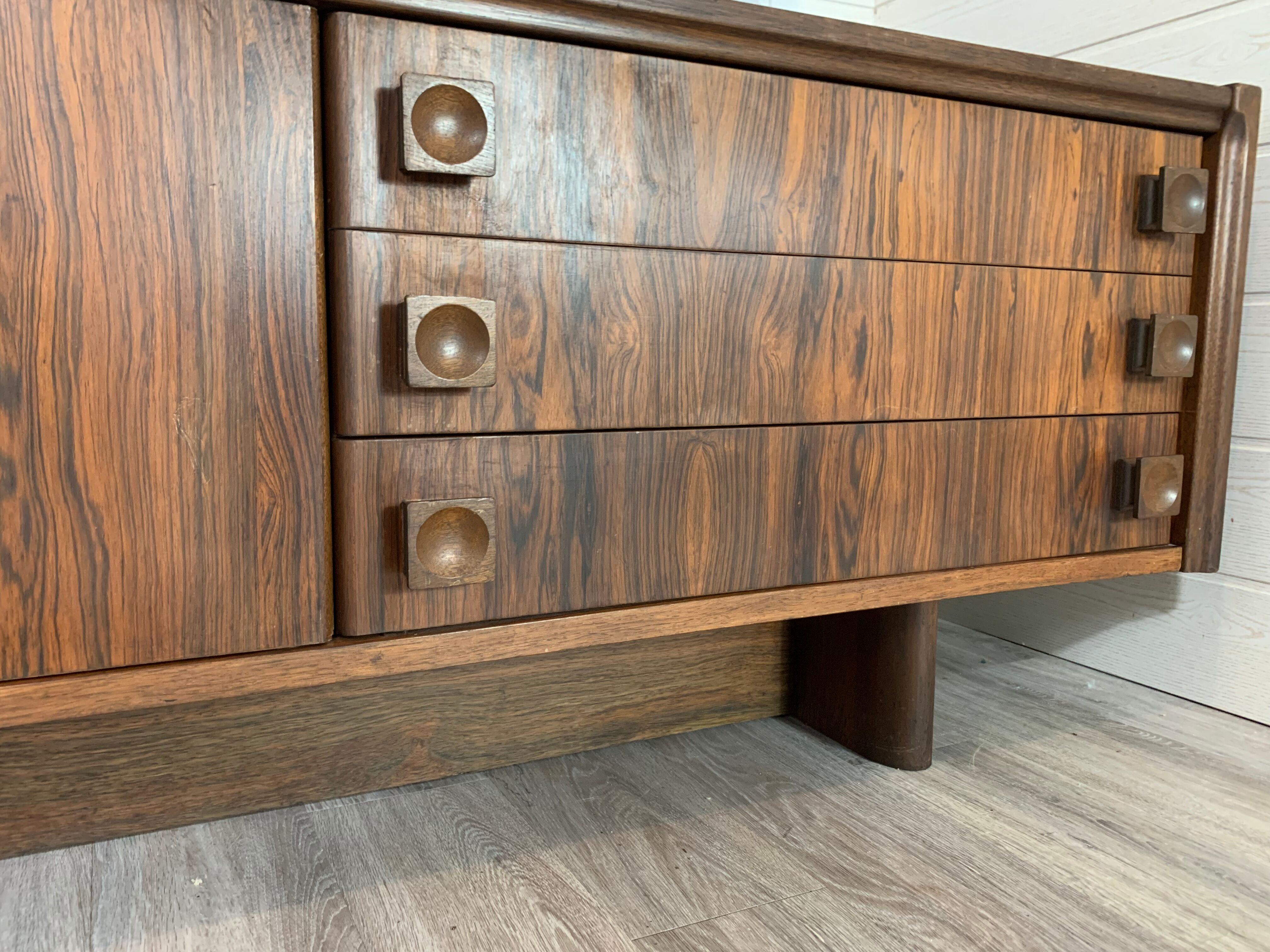 Scandinavian rosewood row 1960