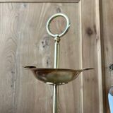 Gold-plated brass ashtray