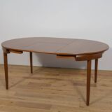 Mid-Century Teak Dining Table & Chairs by Hans Olsen for Frem Røjle.