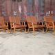 Lot of 4 chairs Thonet Boomerang