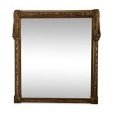 Miroir de cheminée style Louis XVI