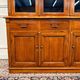 Classic English Eichholtz bookcase buffet cabinet