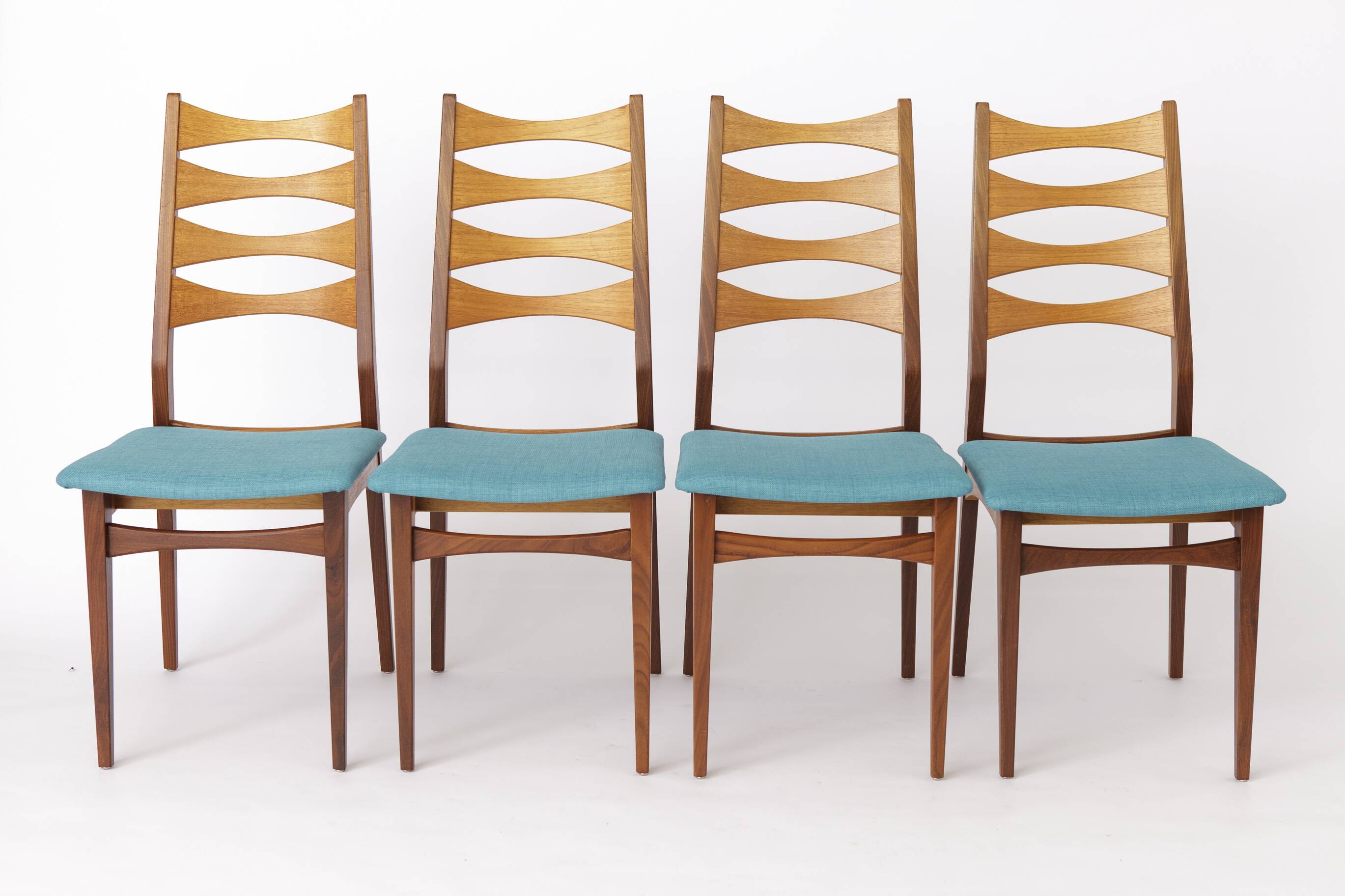 4 Vintage Dining Chairs 1960s - German Design