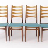 4 Vintage Dining Chairs 1960s - German Design