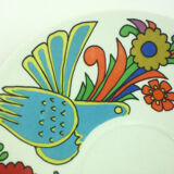 Porcelain cut plate - Acapulco Villeroy - Boch -made in Luxembourg - vintage 60s
