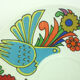 Assiette souscoupe en porcelaine - Acapulco Villeroy & Boch -made in Luxembourg - vintage années 60