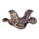 Crystal candlestick from Bayel, flower petal shape A559