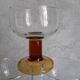 Lot de 6 verres à pied vintage