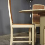 Table and 6 chairs by Mario Sabot from the 70s