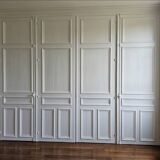 4 partition doors, 19th century.