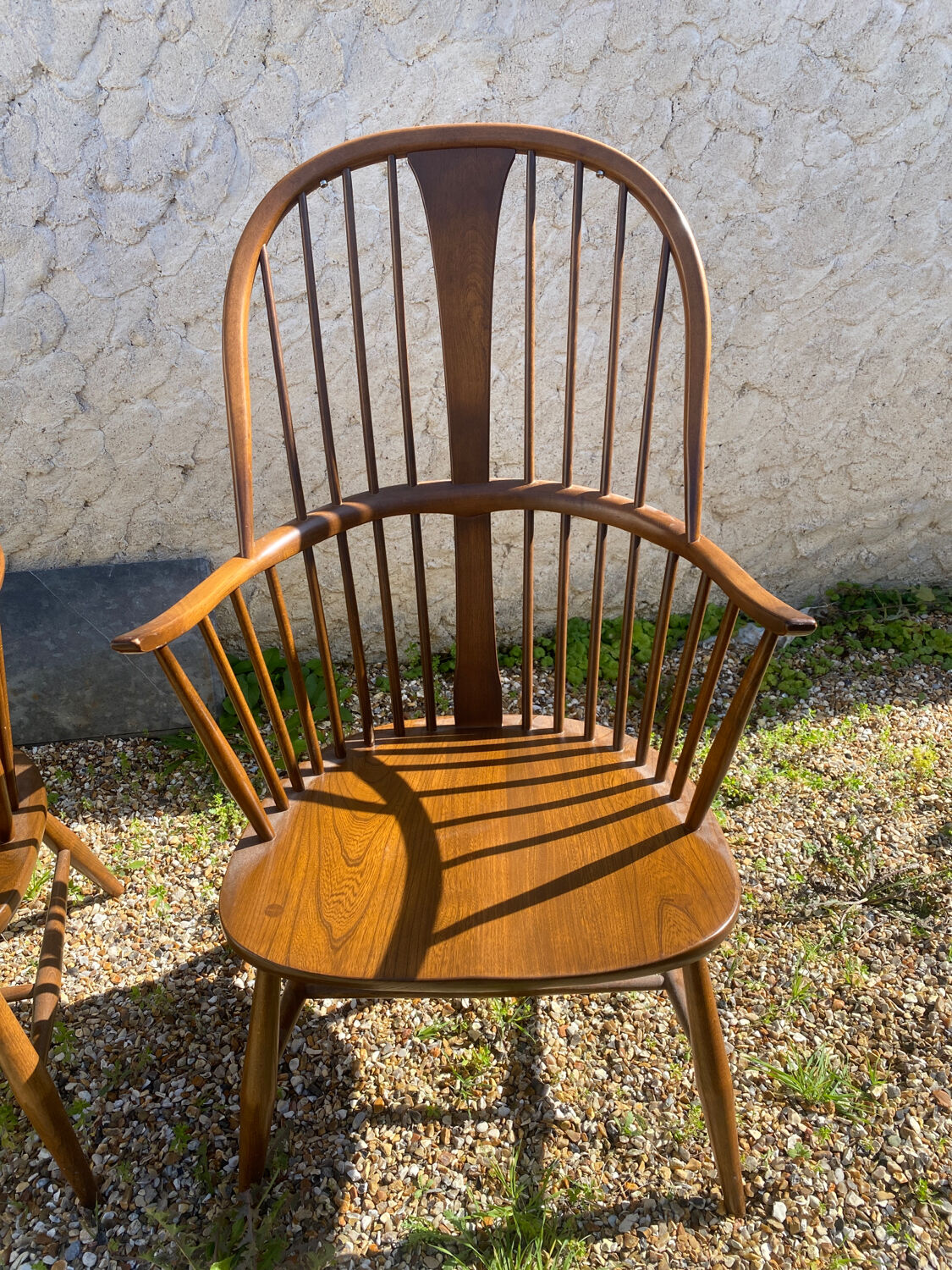 Pair of Ercol armchairs