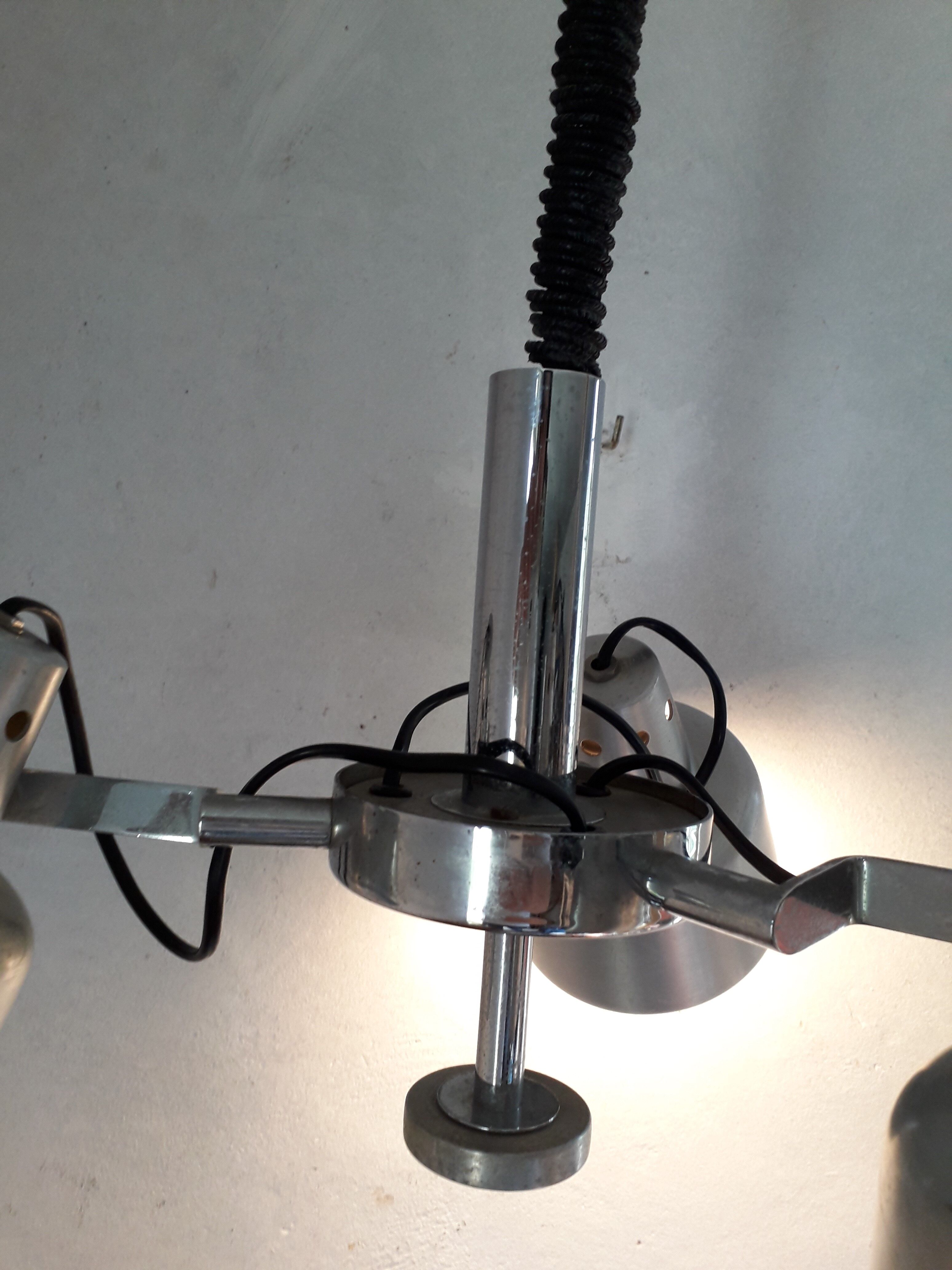 70 years brushed steel hanging