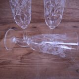 4 Enghien champagne coupes from the 1960s