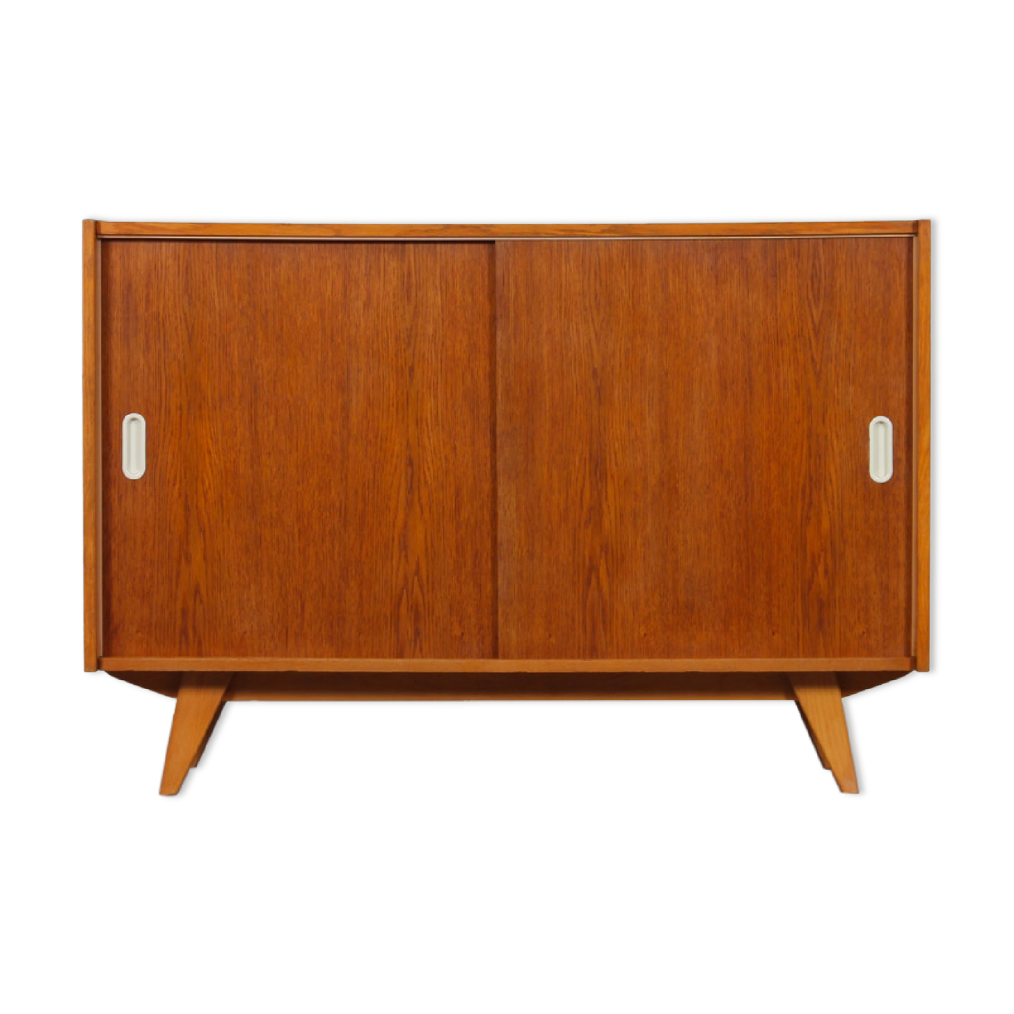 Commode en placage chêne modèle U-452 par Jiri Jiroutek pour Interier Praha, 1960