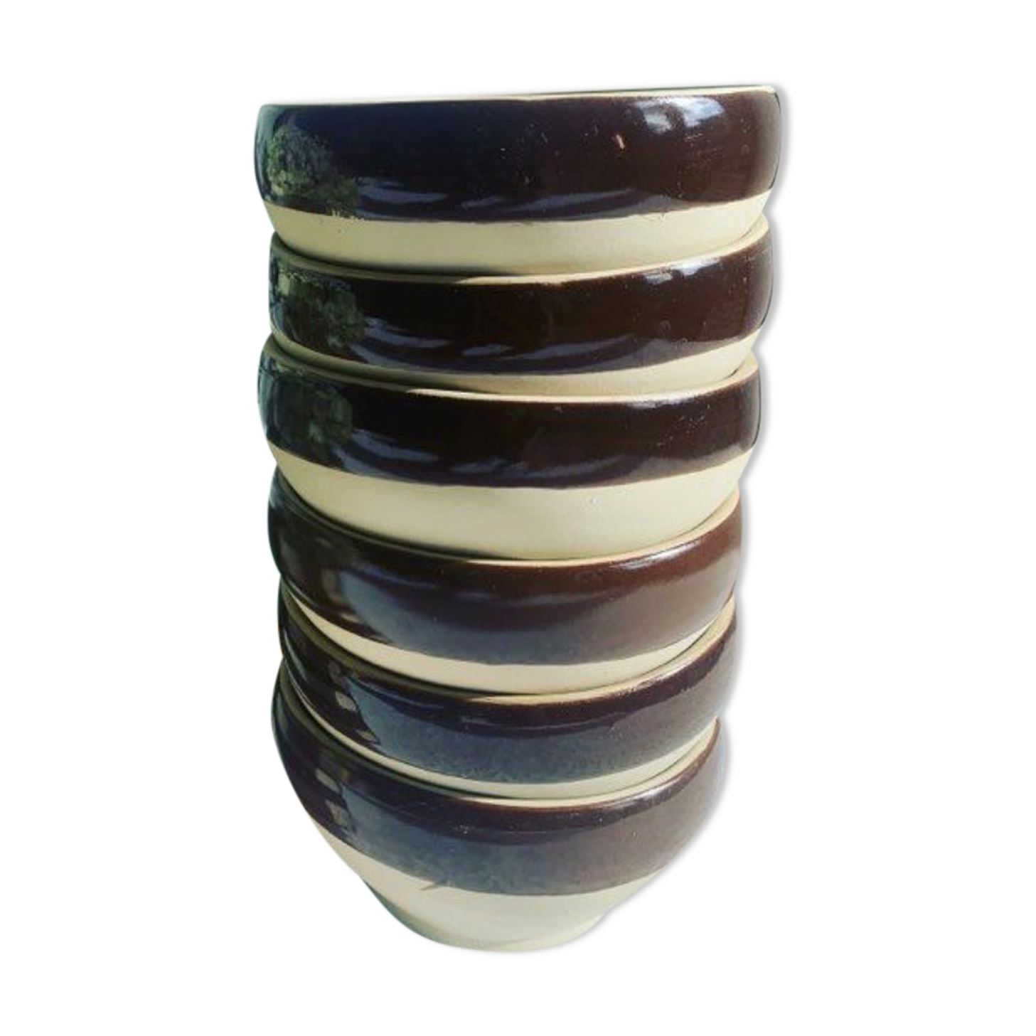 Set of 6 digoin bowls