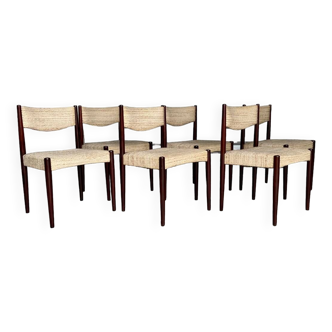 Scandinavian vintage rosewood chairs