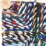 Recycled fabrics stool