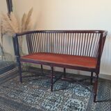 Napoleon bench in velvet 2 seats