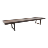 "Krobo" bench in rosewood, Torbjørn Afdal for Bruksbo, Norway, 1960