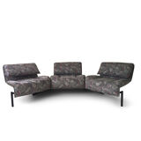 Pastel sofa Vico Magistretti model Veranda for Cassina 1980 s