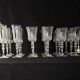 Lot exclusif de 18 verres authentiques en cristal de Lorraine Paris (+24 %