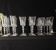 Lot exclusif de 18 verres authentiques en cristal de Lorraine Paris (+24 %